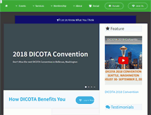 Tablet Screenshot of dicotaus.org